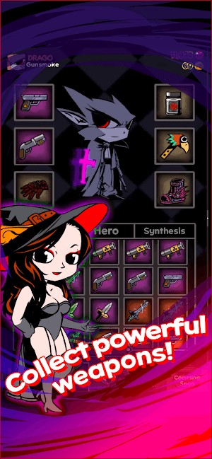 Thu thập các loại vũ khí siêu mạnh