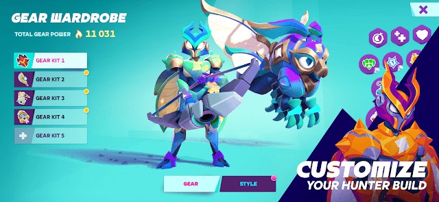 Tùy chỉnh anh hùng của bạn theo nhiều cách khác nhau