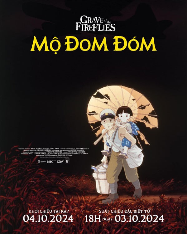 Poster phim Mộ đom đóm
