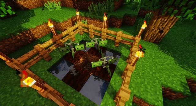 Thu hoạc mob để lấy đồ loot