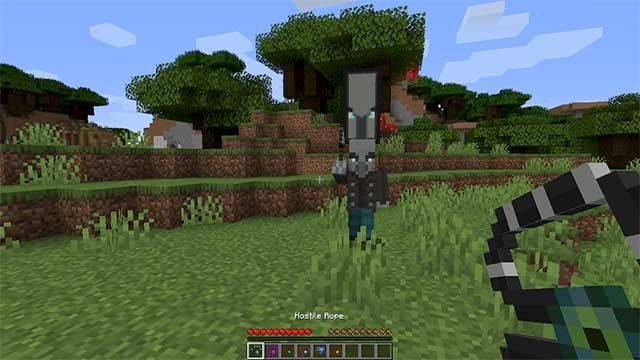 Sử dụng dây thừng để bắt Mob và di chuyển đến mọi vị trí mong muốn