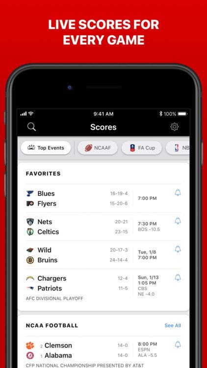 Theo dõi tỷ số trực tiếp của mọi trận đấu