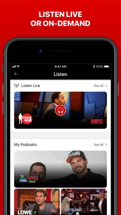 Nghe phát thanh trực tiếp hoặc xem lại các chương trình