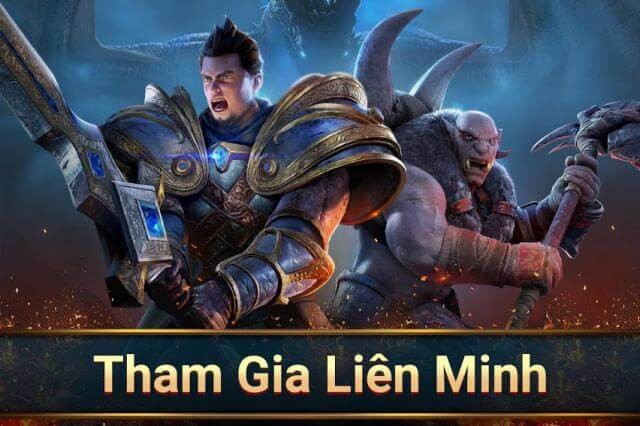 Liên minh với người chơi khác để chiến đấu và cùng chia sẻ vinh quang