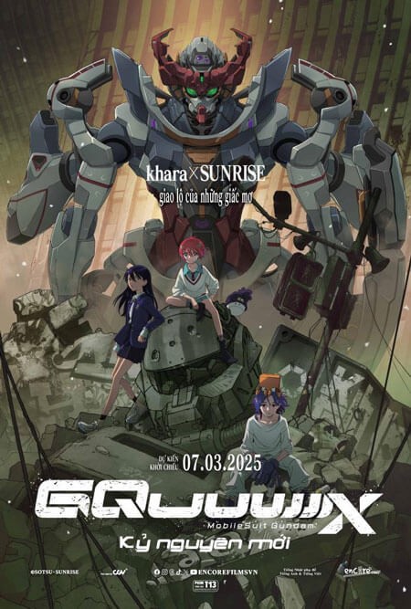 Poster phim Mobile Suit Gundam GQuuuuuuX - Kỷ nguyên mới