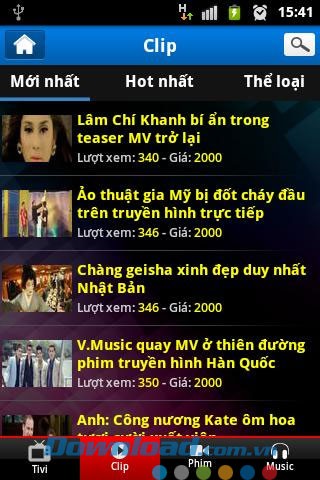 MobileTV Client for Android