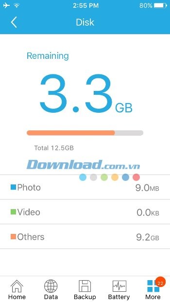 Kiểm tra thông tin ổ đĩa