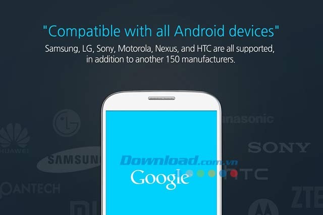 Mobizen tương thích với mọi thiết bị Android