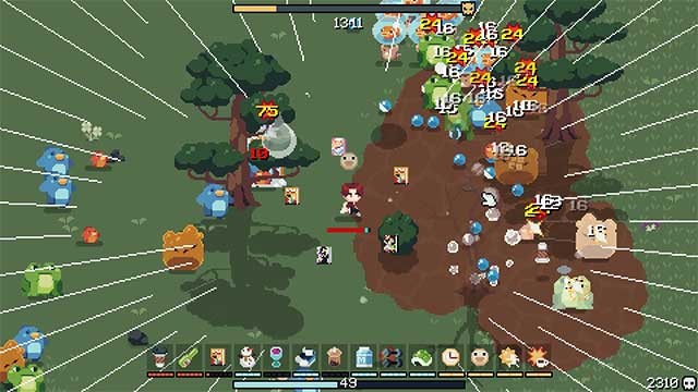 Mobmania là game hành động roguelike sôi động với tối đa 4 người chơi