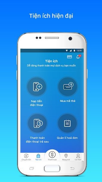 Tiện ích đa dạng