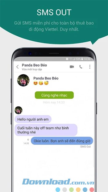 Nhắn tin miễn phí