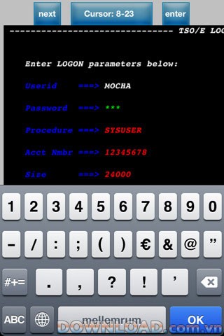 Mocha TN3270 Lite For iOS