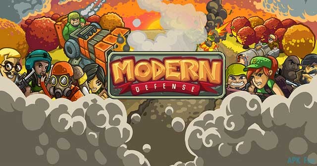 Modern Defense cho Android là game chiến thuật phòng thủ tháp cực hay cho mobile