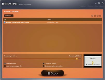 Modiac iPod Converter