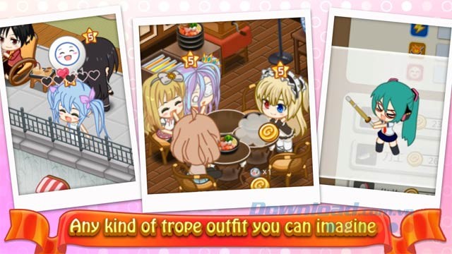 Hệ thống trang phục phong phú