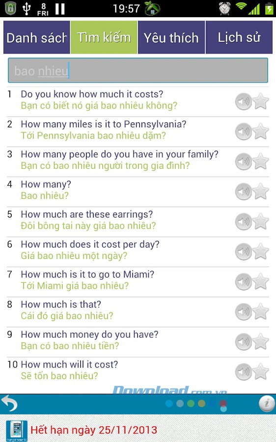 Tiếng Anh giao tiếp 30 ngày cho Android