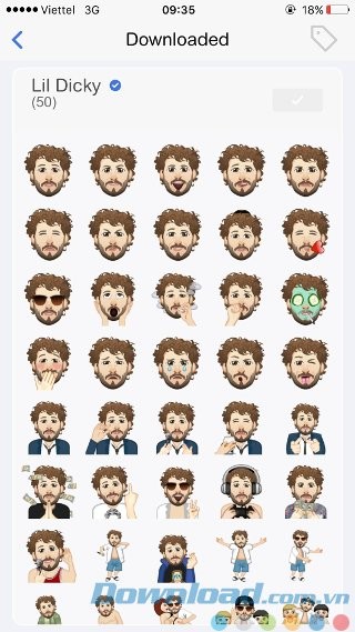 Emoji ngôi sao nổi tiếng