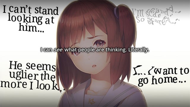 Mojika - Truth Rears Its Ugly Head là game Visual Novel chủ đề bạo lực học đường và sự báo thù