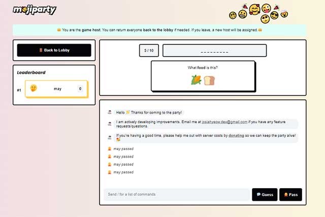 Moji Party sẽ kiểm tra kiến ​​thức, tư duy logic và kỹ năng suy luận của bạn