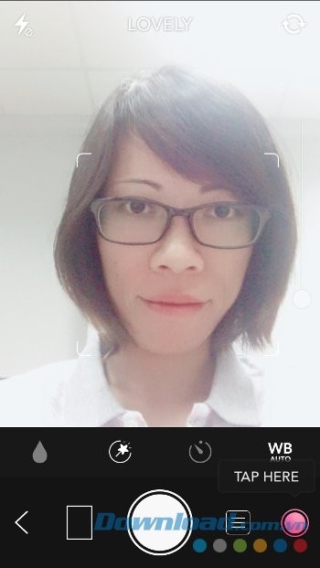 Chụp ảnh selfie đẹp