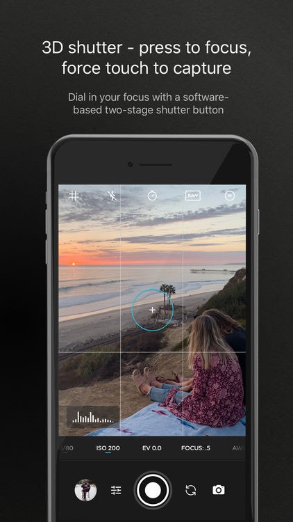 Chụp ảnh với 3D Touch - Ấn để lấy nét, ấn giữ để chụp ảnh