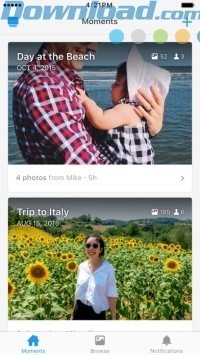 Tập hợp tất cả ảnh tại một sự kiện hay một chuyến đi