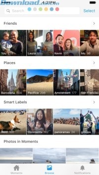 Tìm ảnh của bạn hay bạn bè nhanh chóng