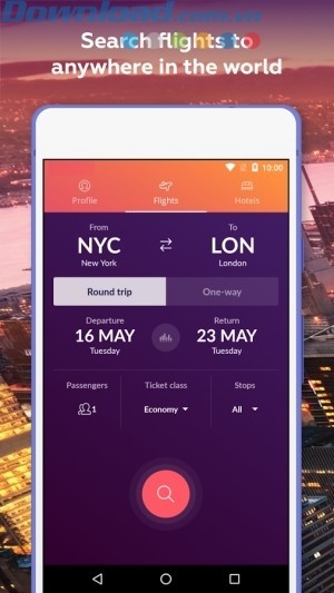 tìm chuyến bay giá rẻ đến bất kỳ đâu trên thế giới