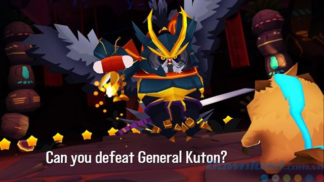 Đánh bại General Kuton