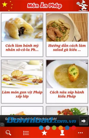 Món ăn Pháp for Android
