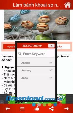 Món ngon Nhật Bản for Android