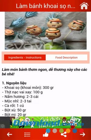 Món ăn Ý for Android