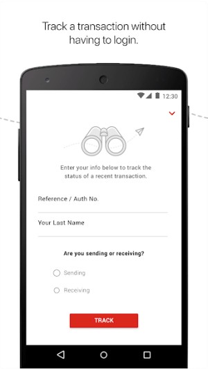 Theo dõi trạng thái chuyển tiền