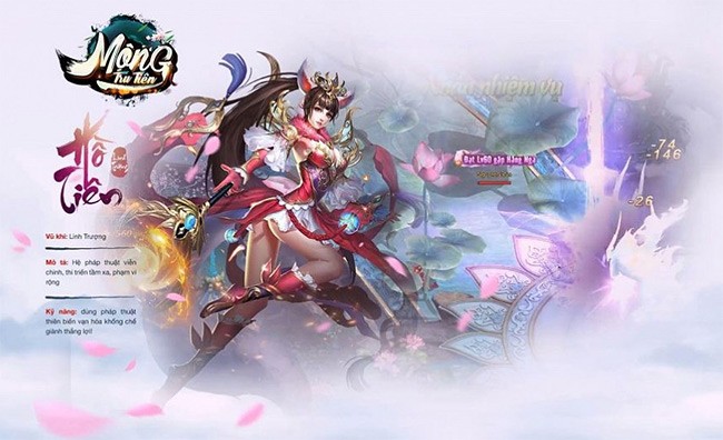 Nhân vật Hồ Tiên trong Mộng Tru Tiên