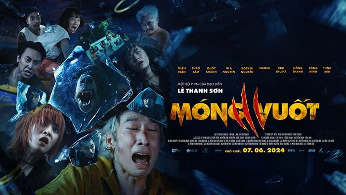 Phim Móng Vuốt do Lê Thanh Sơn đạo diễn, khởi chiếu ngày 07/06
