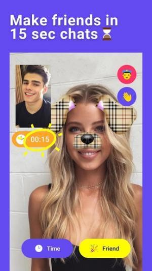 Monkey cho bạn kết bạn mới trong 15 giây chat