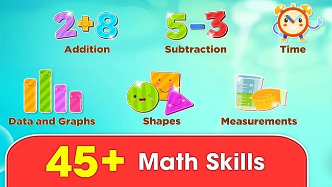 Học Toán tiếng Anh qua các video và trò chơi của Monkey Math