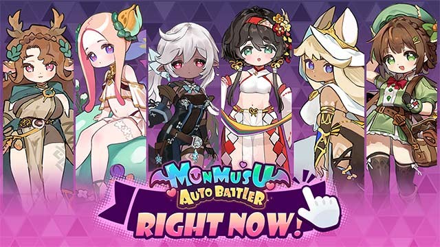 Tập hợp nhóm Monster Girl với kỹ năng đa dạng để sẵn sàng chiến đấu