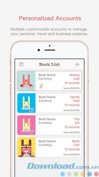 Quản lý nhiều tài khoản
