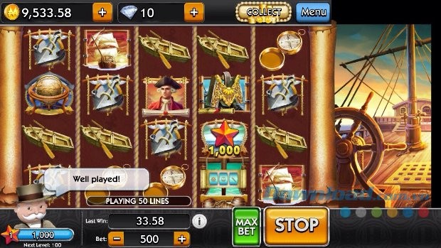 Game mô phỏng casino sôi động