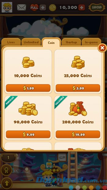 Cửa hàng game Monster Busters: Link Flash