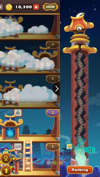 Cạnh tranh thứ hạng trong game Monster Busters: Link Flash