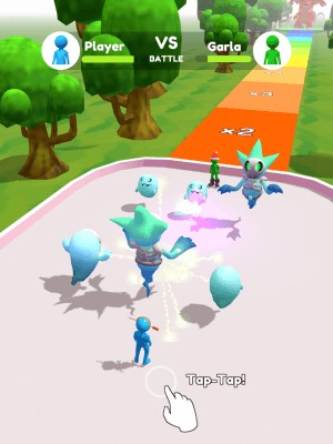 Thu phục nhiều quái thú khác nhau