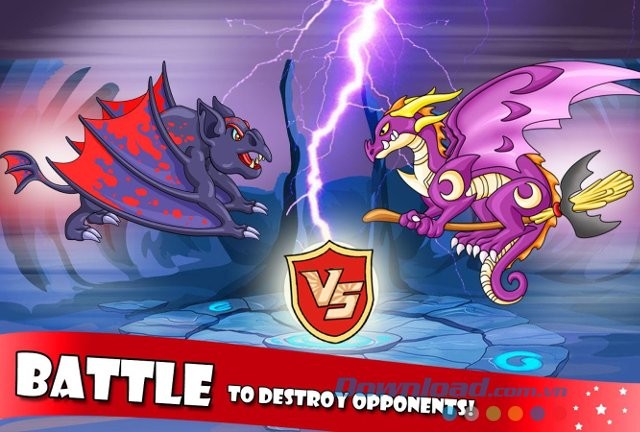 Chiến đấu đánh bại quái vật của game thủ khác