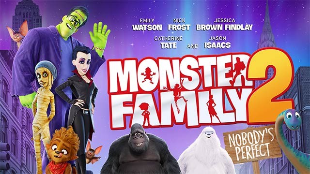 Poster phim Gia Đình Quái Vật 2 - Monster Family 2 chiếu rạp tháng 10