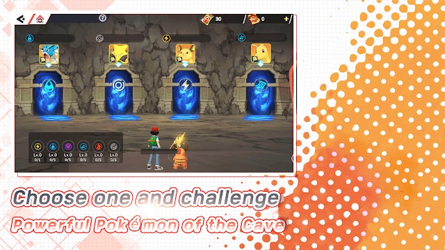 Chọn một căn phòng và thách thức con Pokémon mạnh mẽ trong đó