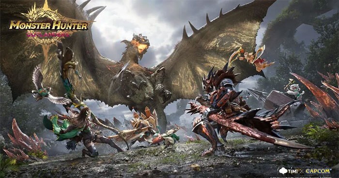 Game Monster Hunter Outlanders được xây dựng dựa theo IP Monster Hunter nổi tiếng