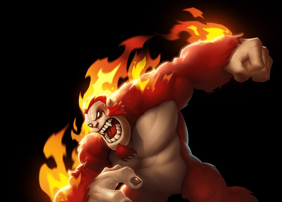 Khỉ đột trong Monster Legends cho Android