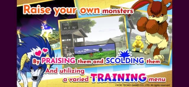 Nuôi và phát triển quái thú của bạn trong game Monster Rancher