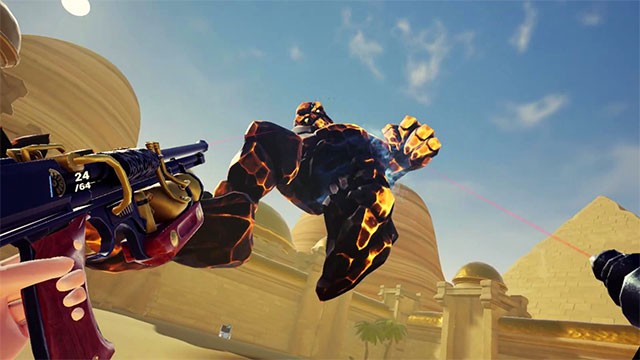 Chơi game Monster Showdown trong môi trường thực tế ảo sinh động